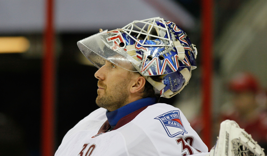 Известный хоккеист Нью-Йорк Рейнджерс Хенрик Лундквист