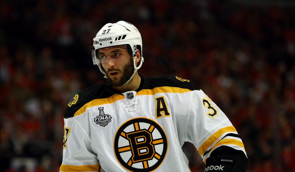 Хоккеист Бостона Патрис Бержерон
