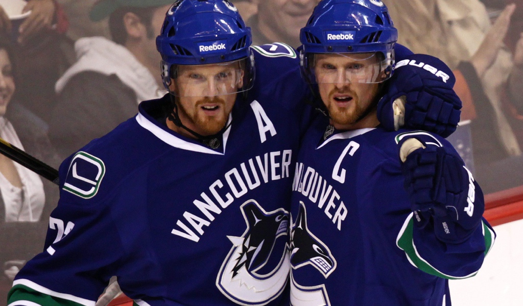 Хоккеист Даниэль Седин и его брат