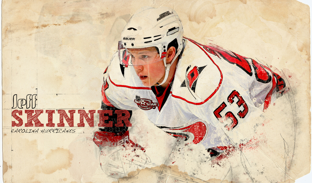 Джефф Скиннер на льду