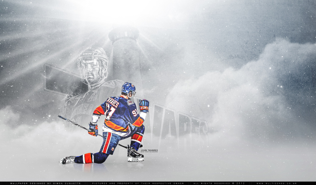 Джон Таварес на льду