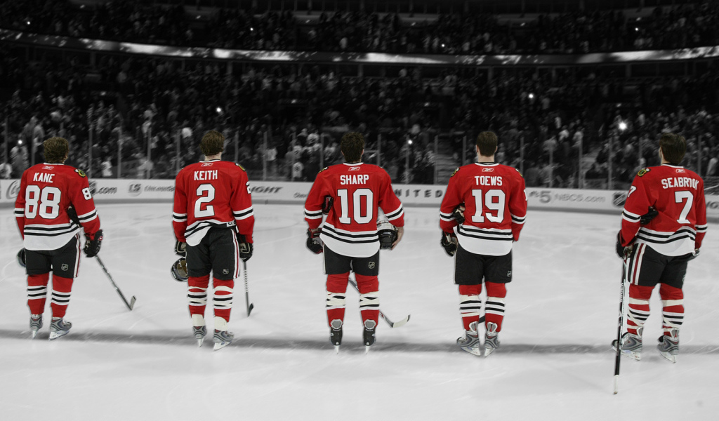 Патрик Шарп на льду