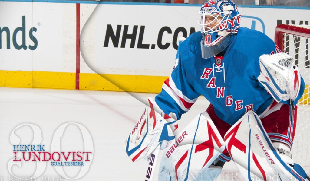 Игрок Нью-Йорк Рейнджерс Хенрик Лундквист