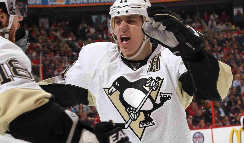 Хоккеист Питтсбурга Евгений Малкин