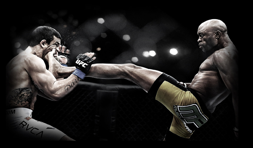 Удар ногой в челюсть