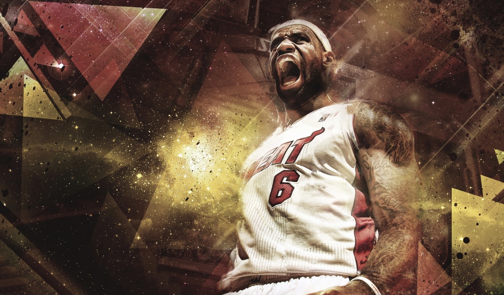 Баскетболист Леброн Джеймс