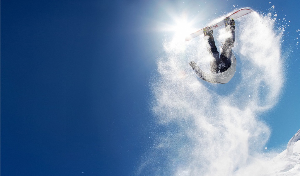 Прыжок в сноуборде