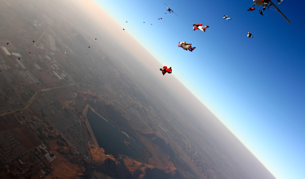 Прыжки с парошютом