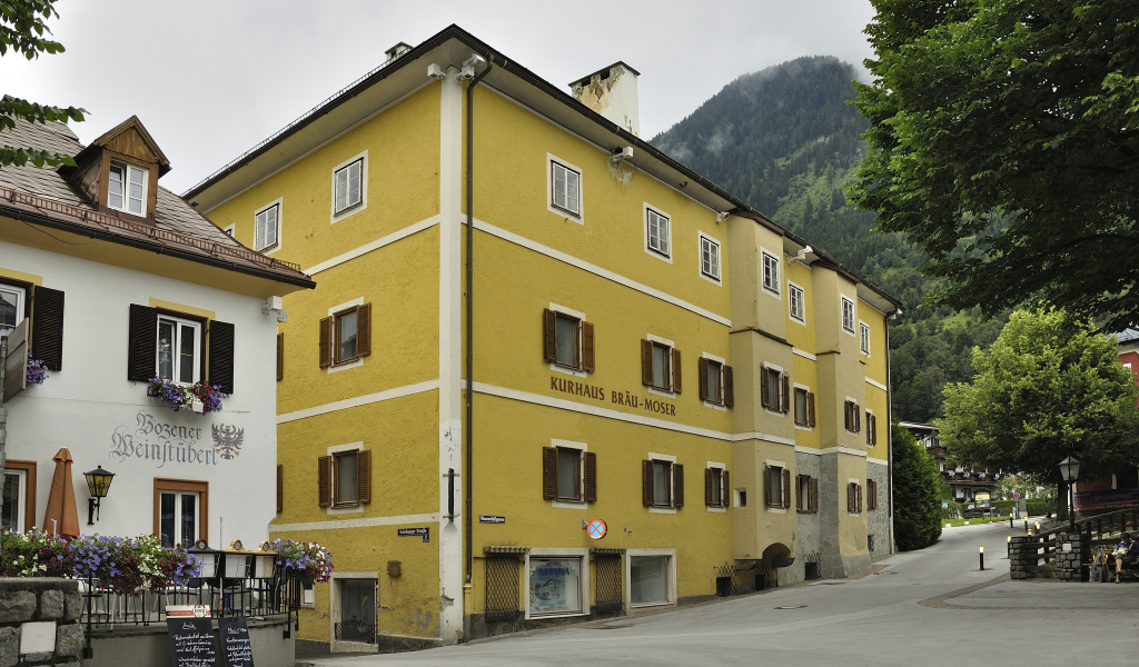 Кафе на курорте Бад Хофгастайн, Австрия