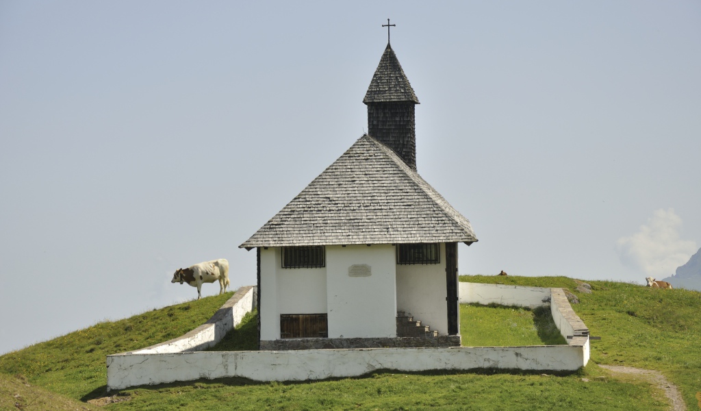 Часовня на курорте Китцбюэль, Австрия