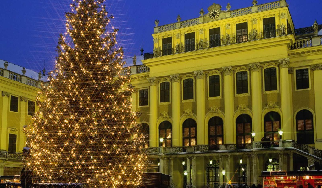 Рождество в городе Вена, Австрия