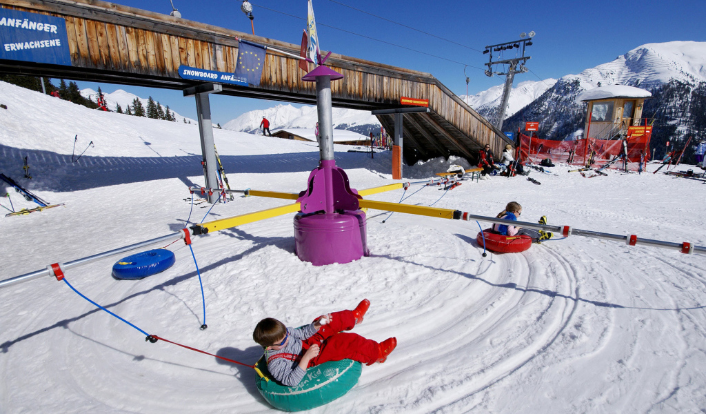 Отдых с детьми на горнолыжном курорте Ишгль, Австрия