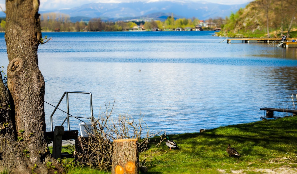 Отдых на озере Клопайнер Зее, Австрия