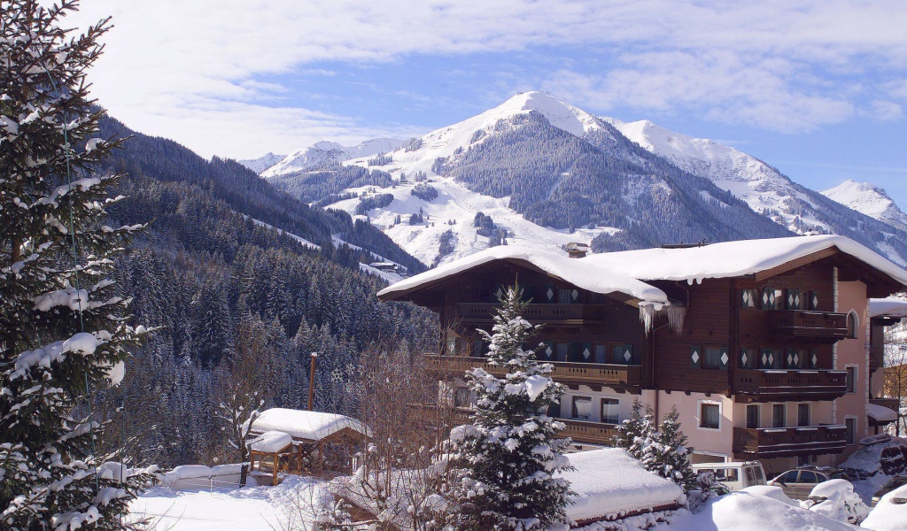 Гостиница на горнолыжном курорте Заальбах Хинтерглем, Австрия