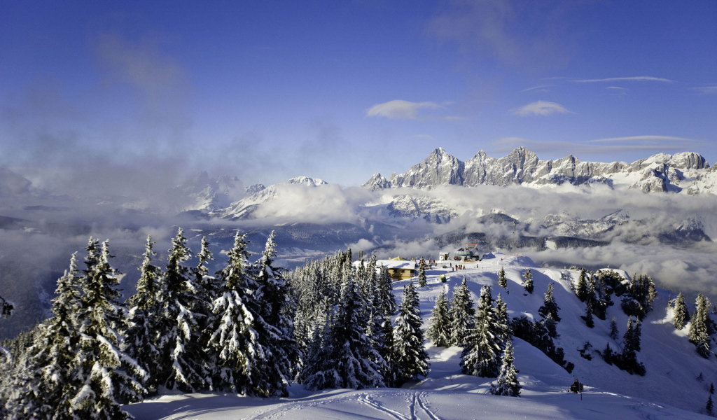 Горнолыжный курорт Шладминг, Австрия