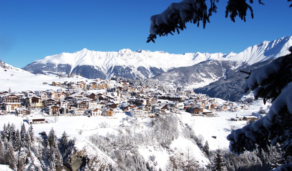 Горнолыжный курорт Серфаус, Австрия