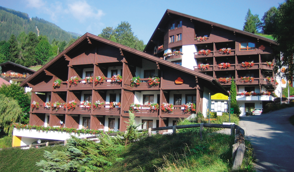 Городские дома на горнолыжном курорте Бад Кляйнкирххайм, Австрия