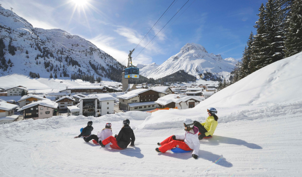 Зимний отдых на горнолыжном курорте Лех, Австрия