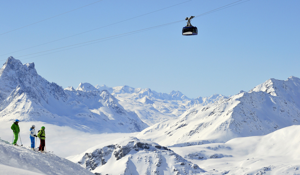 Зимний отдых на горнолыжном курорте Сант Антон, Австрия