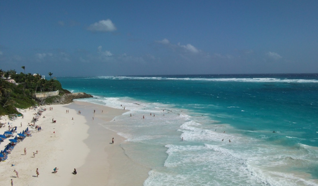 Потрясающий пляж в Барбадосе 