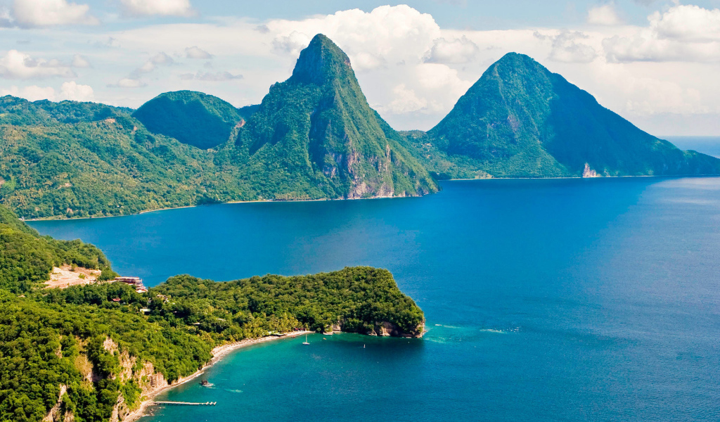 Барбадос с полета