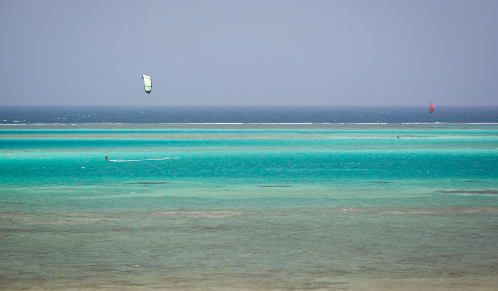 Голубая лагуна на курорте Марса Алам, Египет