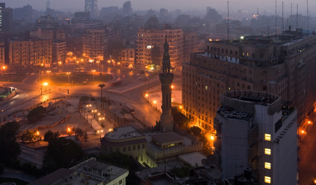 Площадь Тахрир в Каире