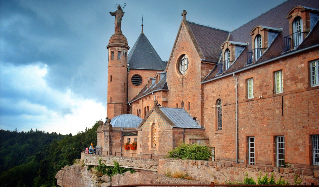 Собор в Эльзасе, Франция