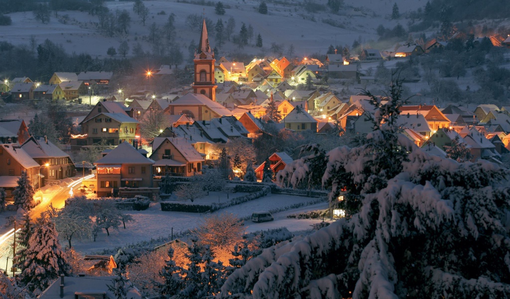 Рождество в Эльзасе, Франция