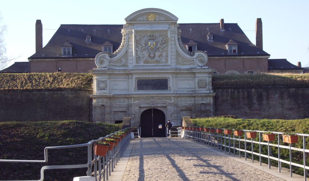 Цитадель в городе Лилль, Франция