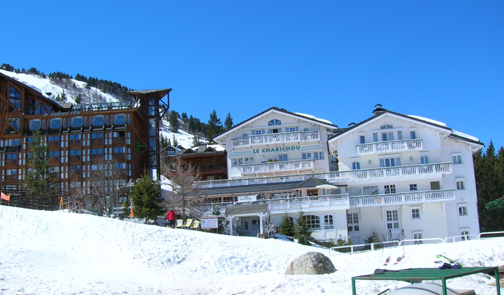 Гостиница на горнолыжном курорте Куршевель, Франция