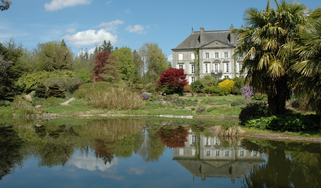 Дом у озера в Бретань, Франция