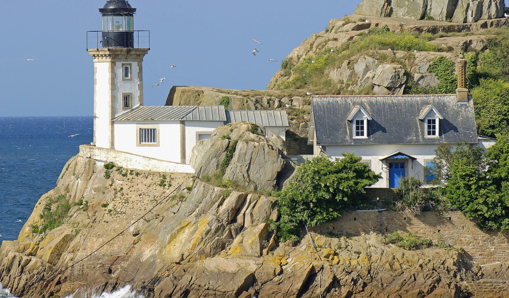 Маяк в Бретань, Франция