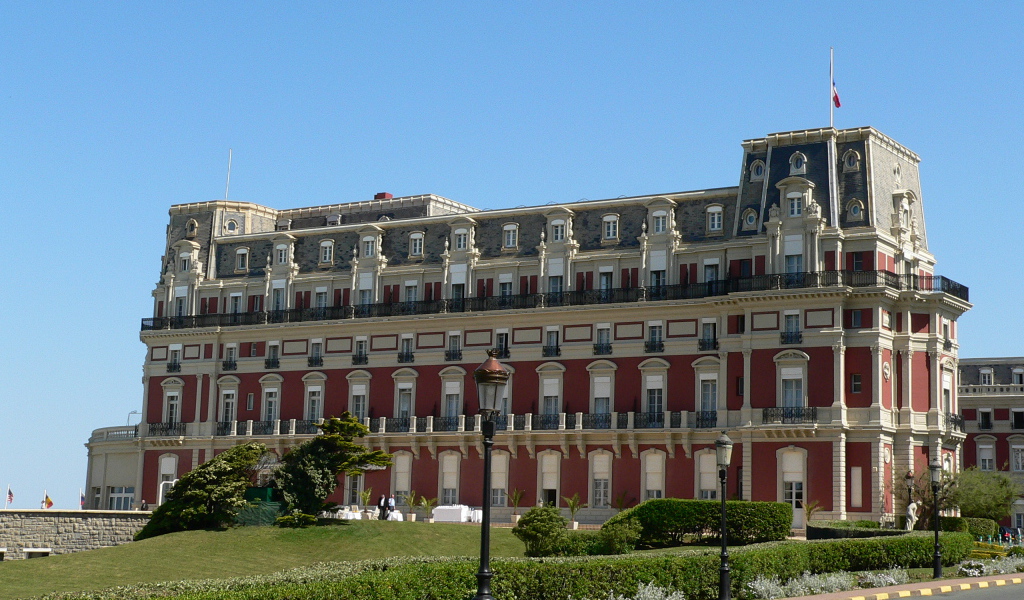 Роскошный отель на курорте Биарриц, Франция