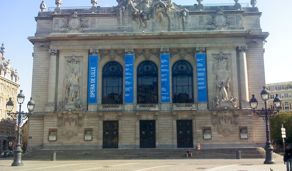 Опера в городе Лилль, Франция