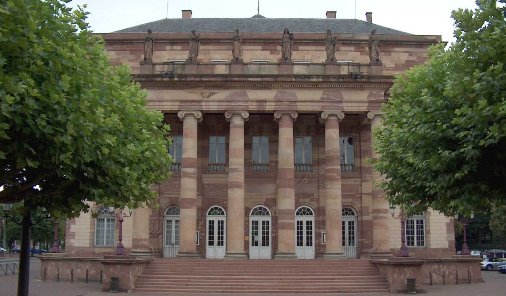 Опера в городе Страсбург, Франция