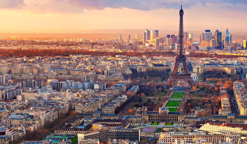 Панорама в Париже, Франция