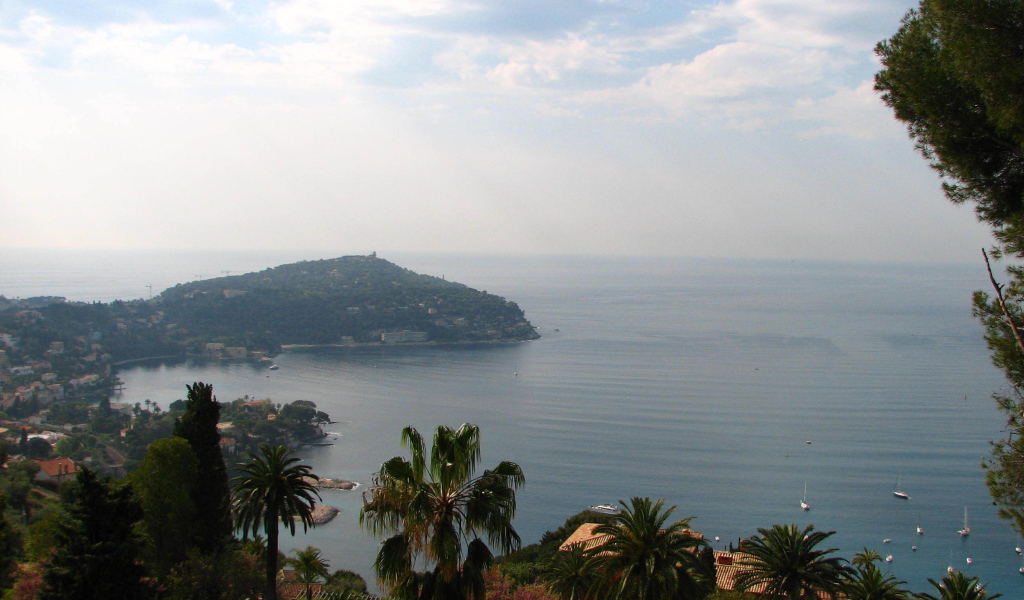 Полуостров на курорте Сен-Жан-Кап-Ферра, Франция