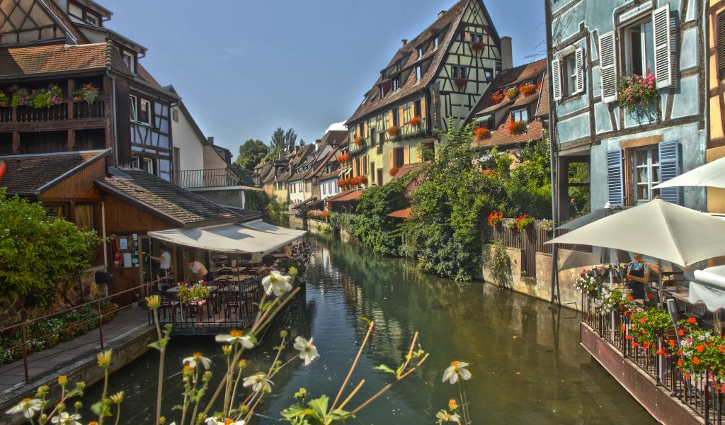 Река в Эльзасе, Франция