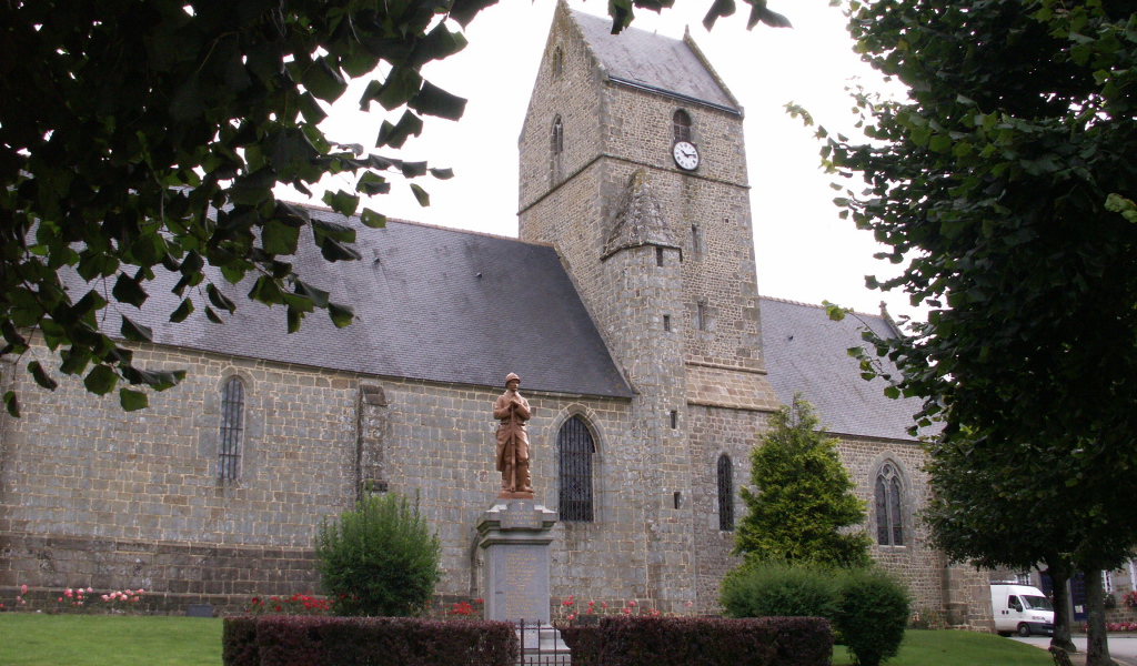 Скульптура в Нормандии, Франция