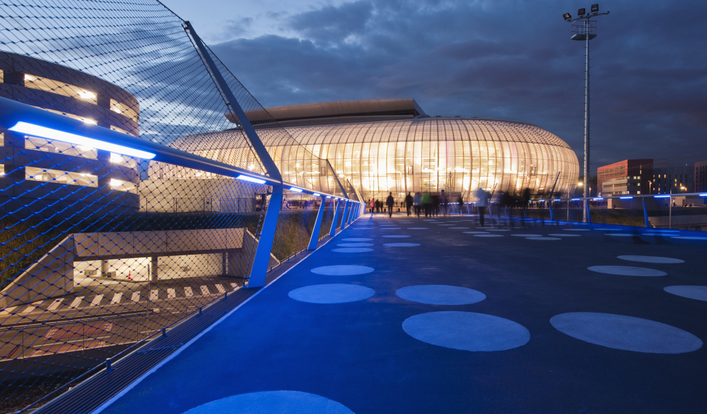 Стадион в городе Лилль, Франция