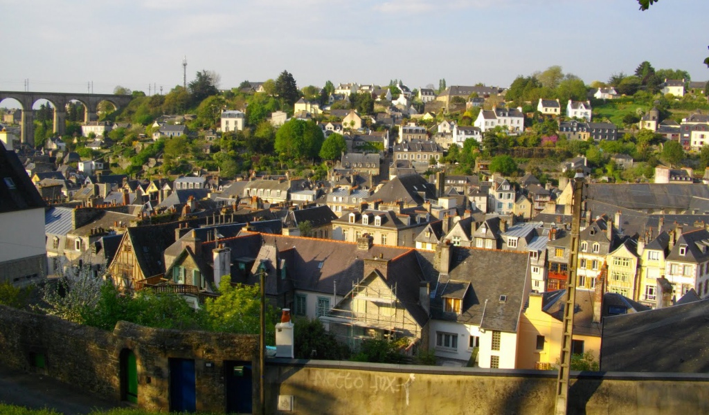 Город в Бретань, Франция