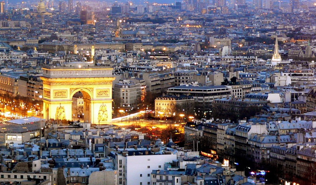 Арка в Париже, Франция