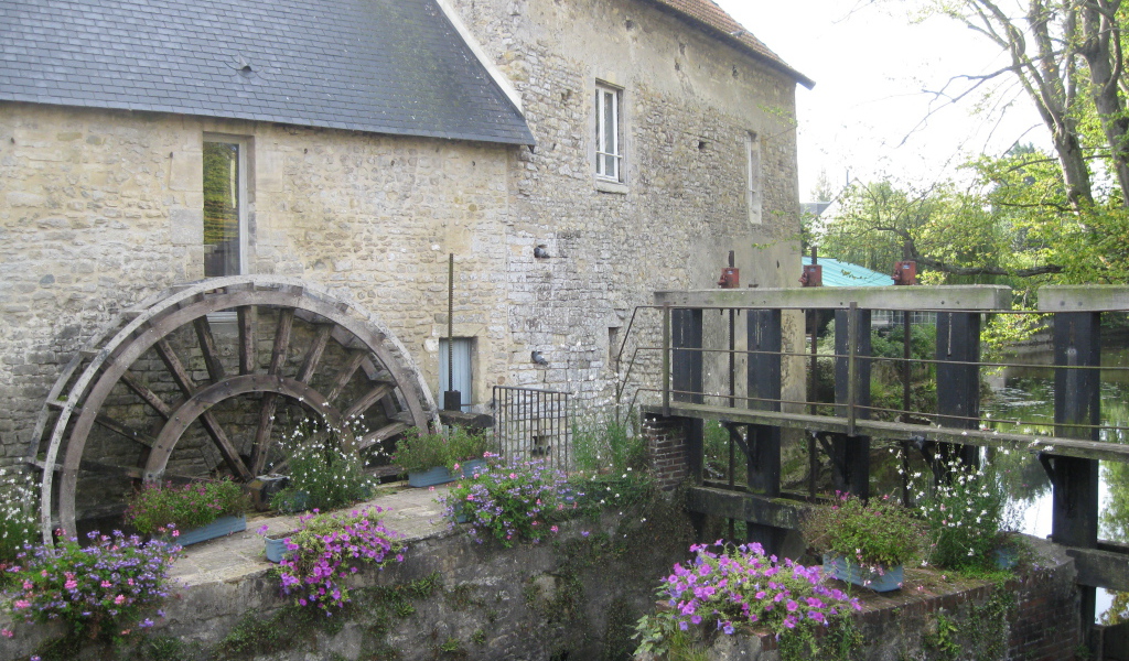 Мельница в Нормандии, Франция