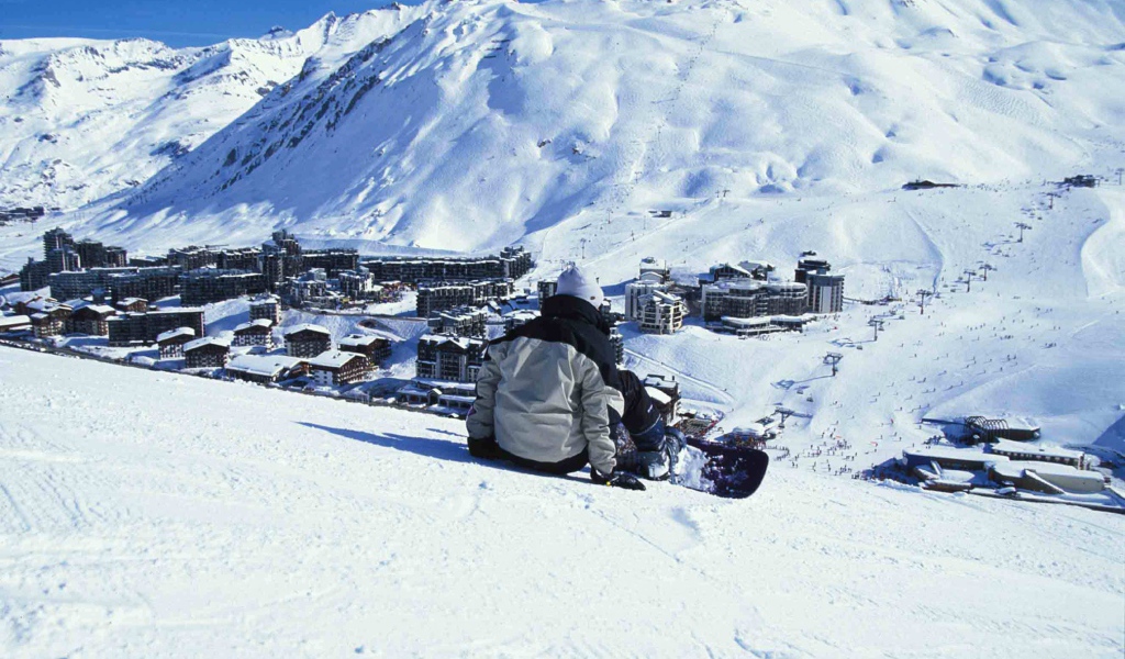 Зимний отдых  на горнолыжном курорте Тинь, Франция