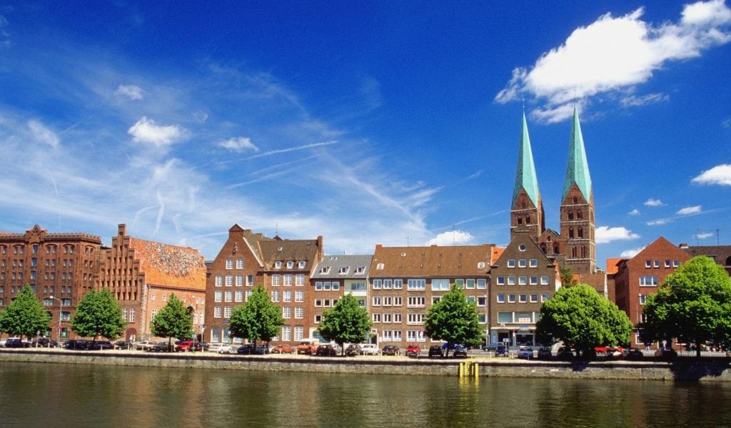 Старинная улица в Берлине