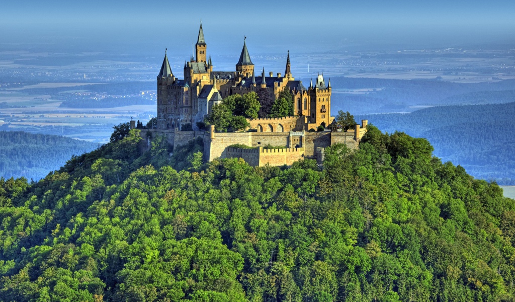 Старинная крепость в Германии