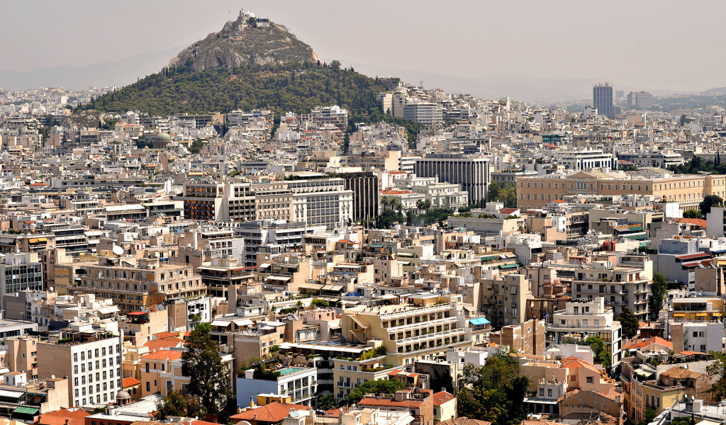Гора в Афинах