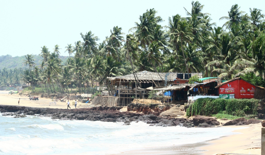 Отпуск на пляжах в Анджуне