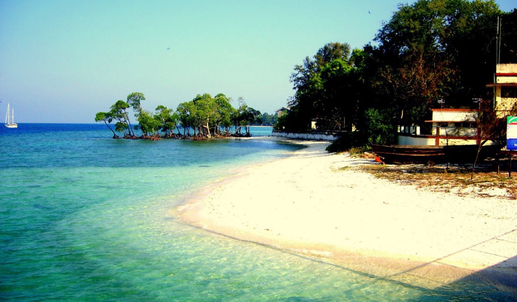 Красивые месте на Андаманских островах